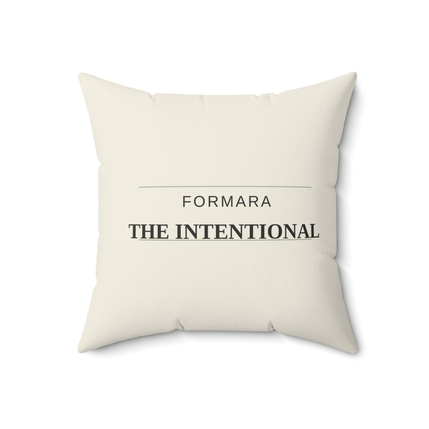 The Intentional Pillow