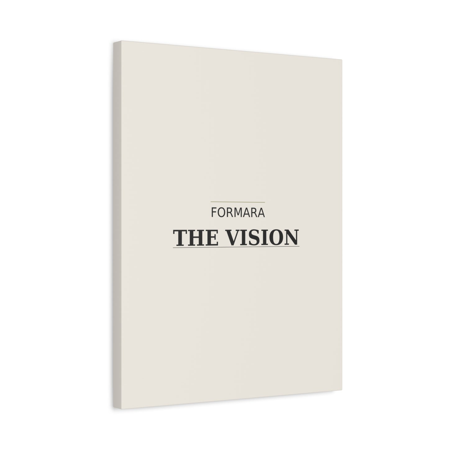 The Vision Canvas