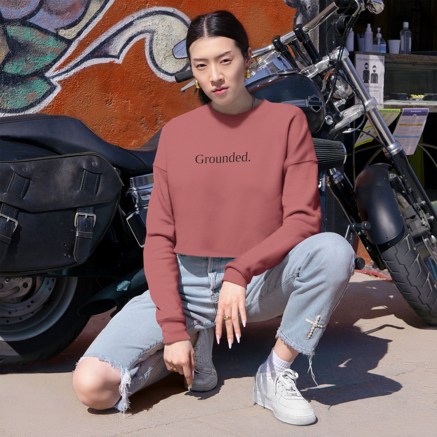 The Cropped Sweatshirt