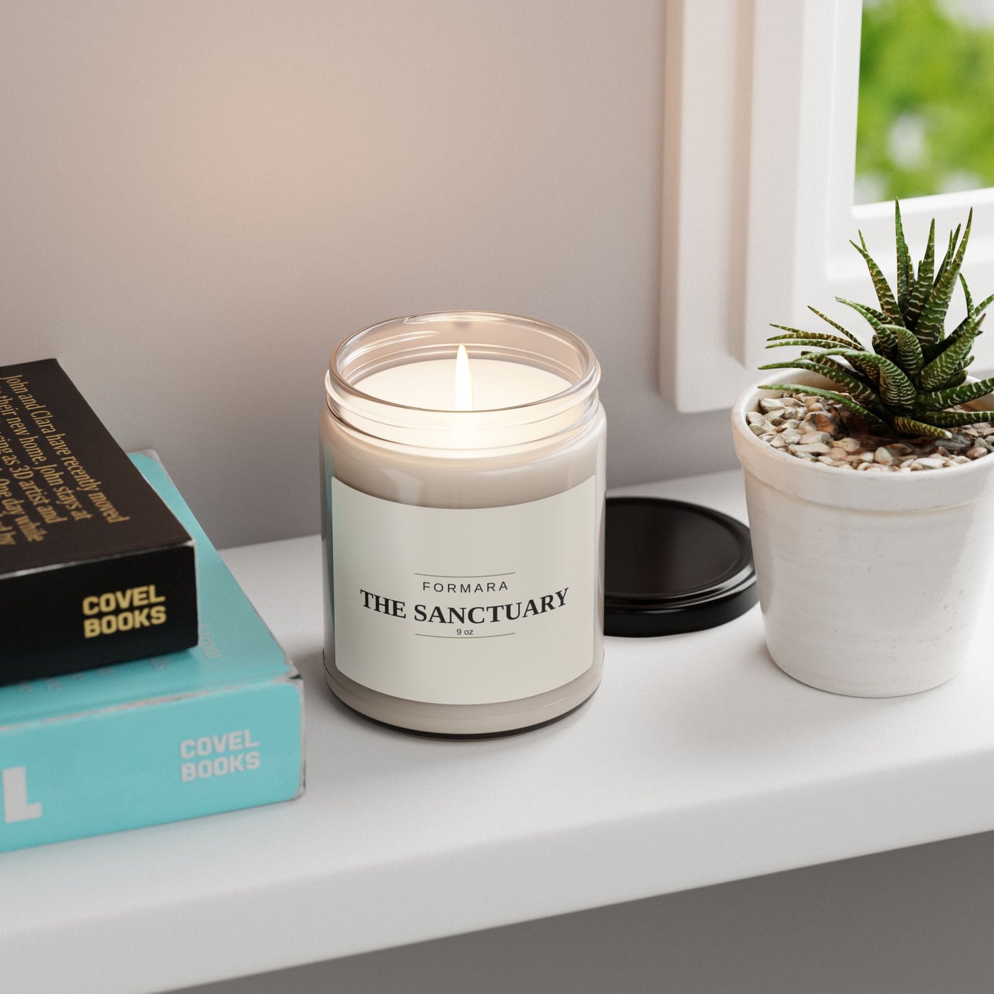 The Sanctuary Candle | Aesthetic Soy Wax Aromatherapy