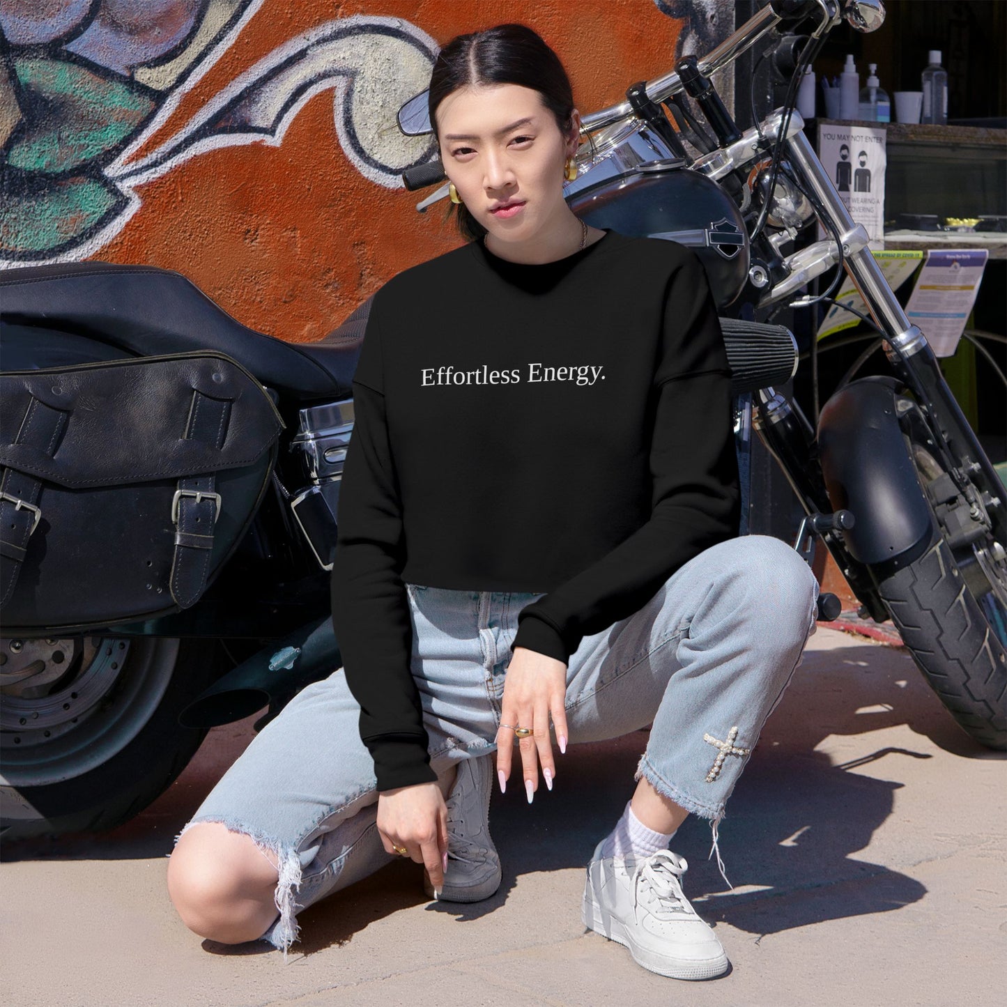 The Cropped Sweatshirt