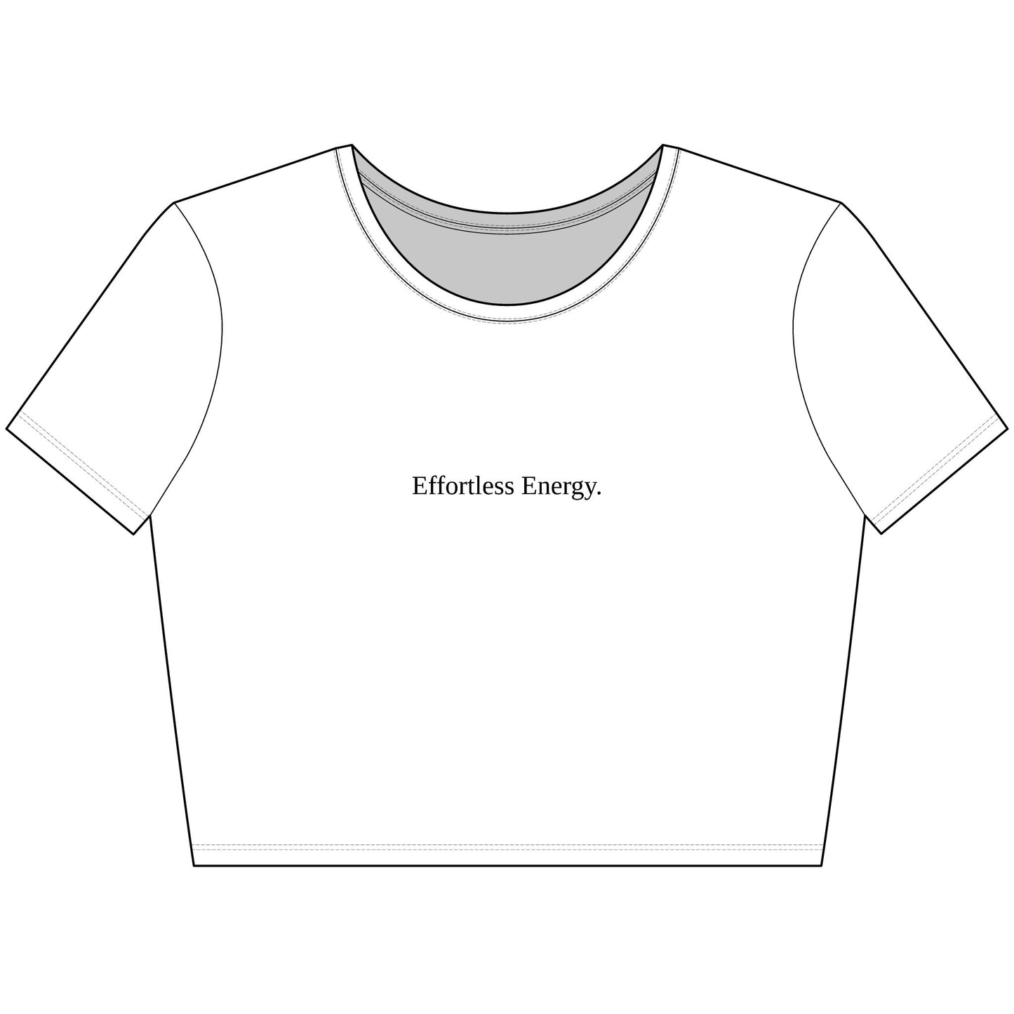 Effortless Energy | Affirm Crop Tee