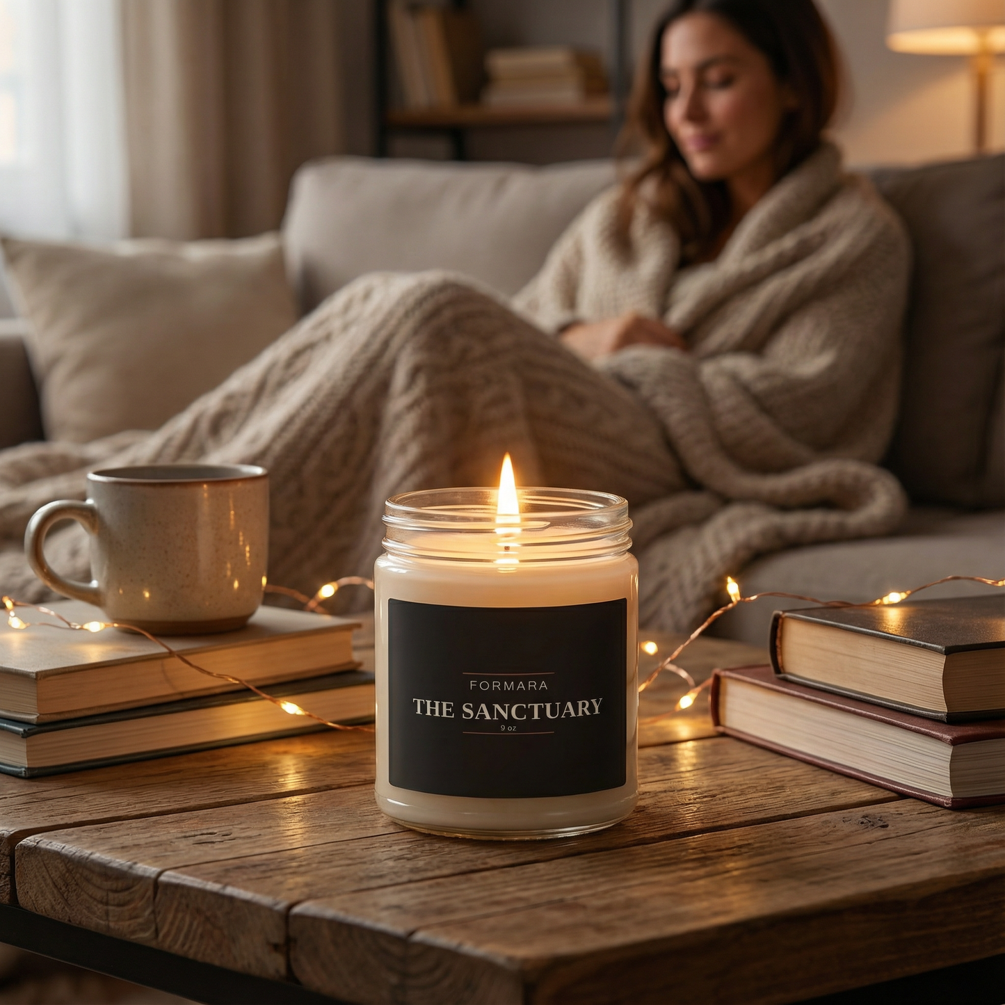 The Sanctuary Candle | Aesthetic Soy Wax Aromatherapy