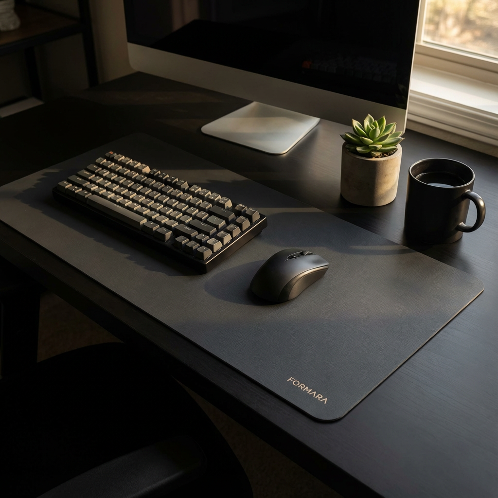 The Focus Desk Mat | Minimalist Workspace Essential