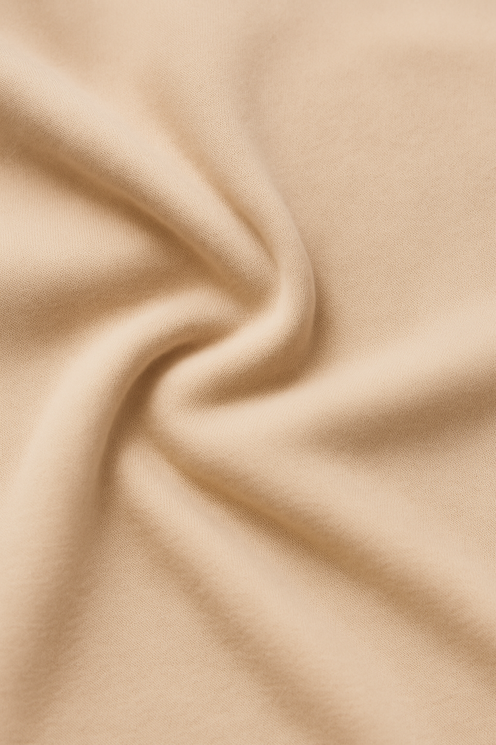 Soft blush-beige luxury fabric texture background for The Philosophy of Empowered Luxury section – Formara brand.