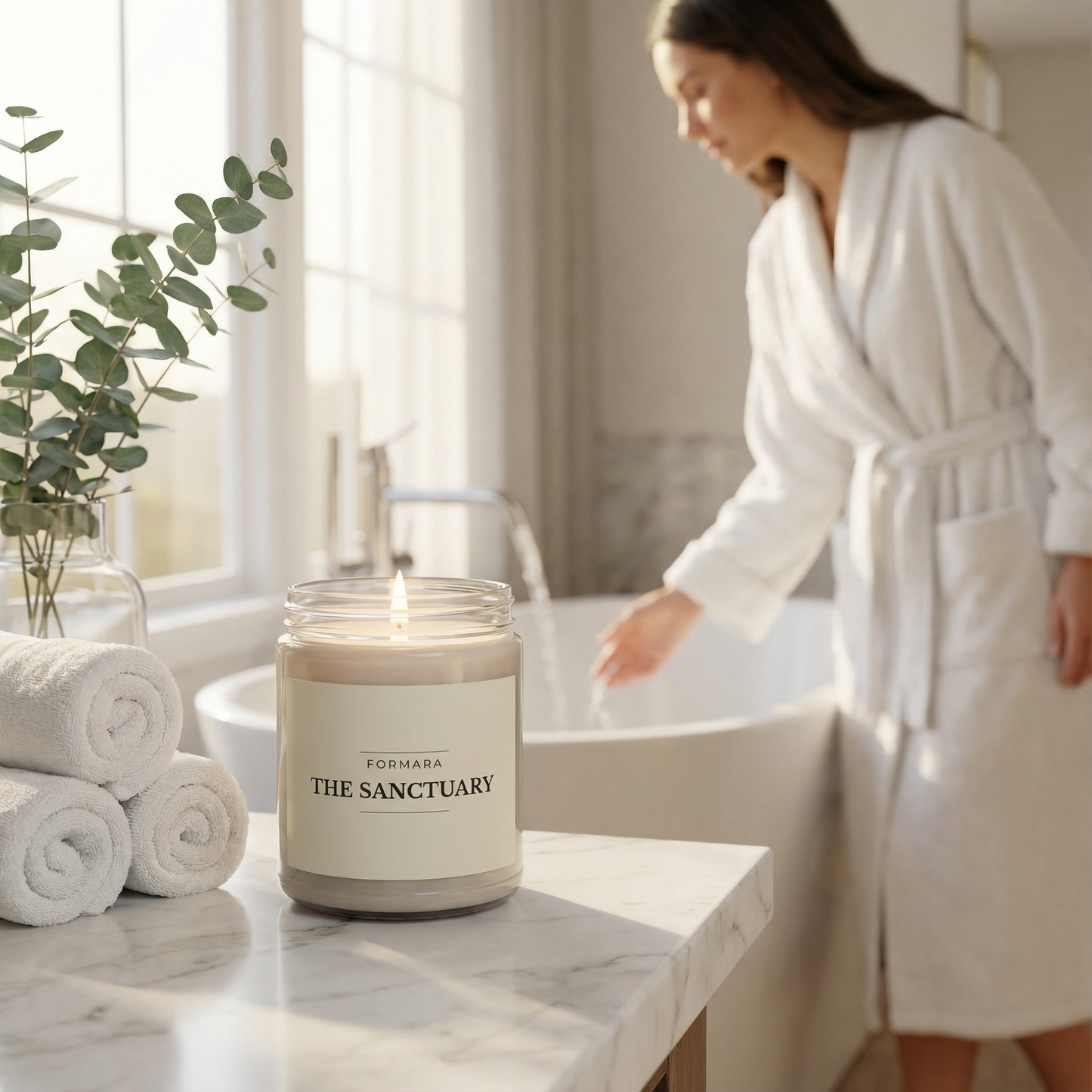 The Sanctuary Candle | Aesthetic Soy Wax Aromatherapy