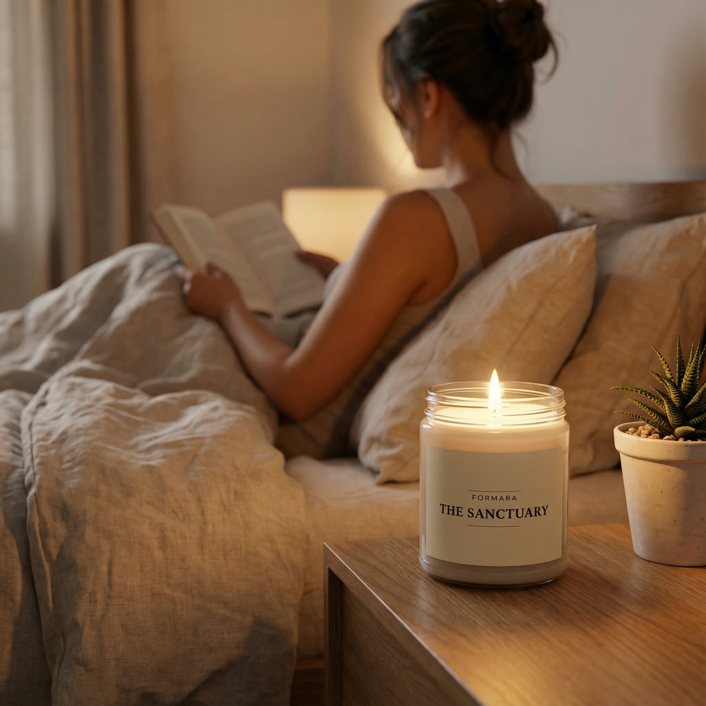The Sanctuary Candle | Aesthetic Soy Wax Aromatherapy