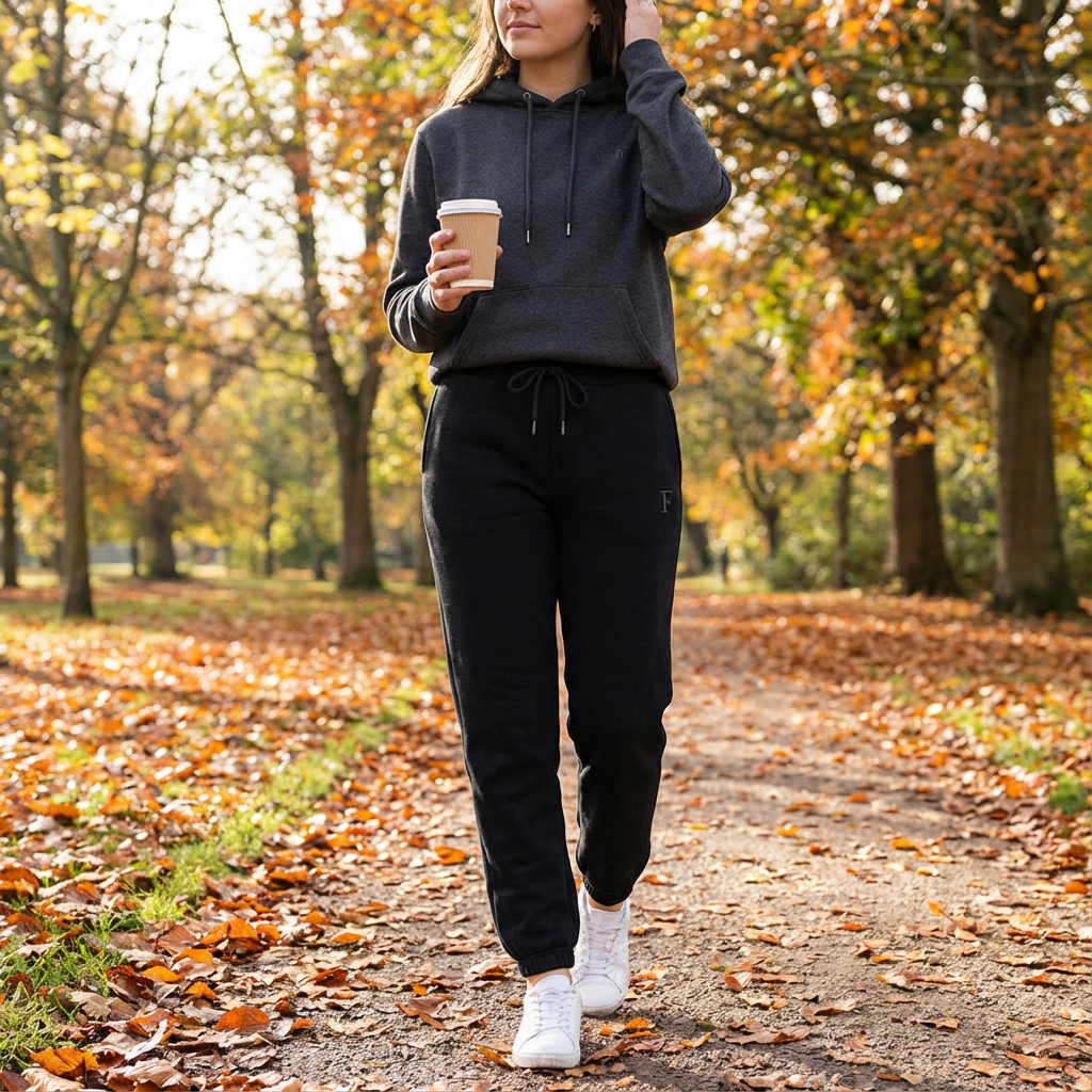 The Shadow Fleece Jogger | Monogram Embroidered